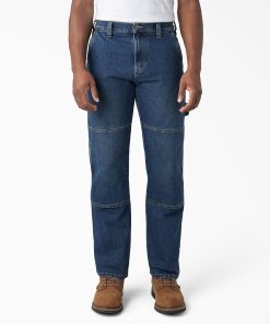 FLEX Relaxed Fit Double Knee Jeans