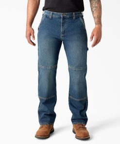 FLEX Relaxed Fit Double Knee Jeans