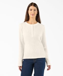 Women's Crewneck Henley Shirt