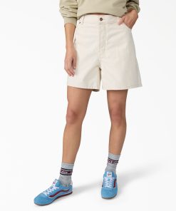 Women's 984 High Waist Jean Shorts. 5