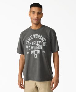Dickies x Harley-Davidson® Vintage Wash Logo Graphic T-Shirt
