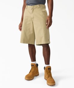 Worn In Loose Work Shorts. 13