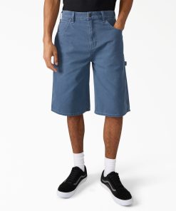 Worn In Relaxed Carpenter Duck Shorts. 13