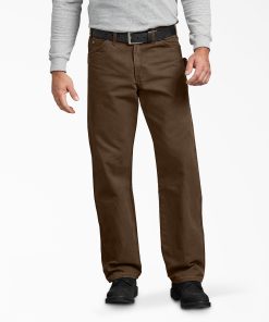 Relaxed Fit Sanded Duck Carpenter Pants