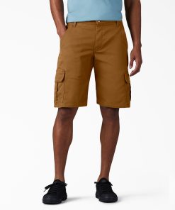 FLEX Relaxed Fit Duck Cargo Shorts. 11