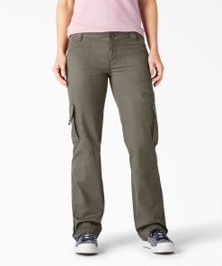 Women's Relaxed Fit Straight Leg Cargo Pants