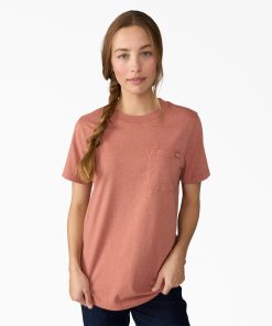 Women's Heavyweight Short Sleeve Pocket T-Shirt