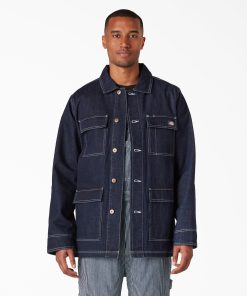 Rinsed Denim Chore Coat