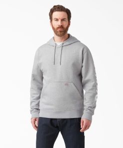 Water Repellent Sleeve Logo Hoodie