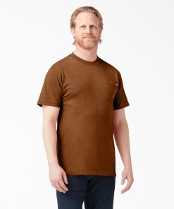 Heavyweight Heathered Short Sleeve Pocket T-Shirt